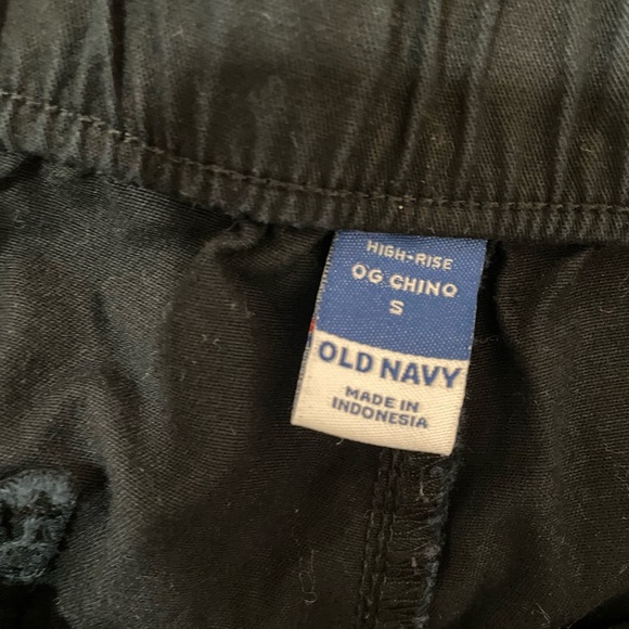 *TWO PC BUNDLE* Old Navy Black OG Chino Pants - Picture 7 of 7
